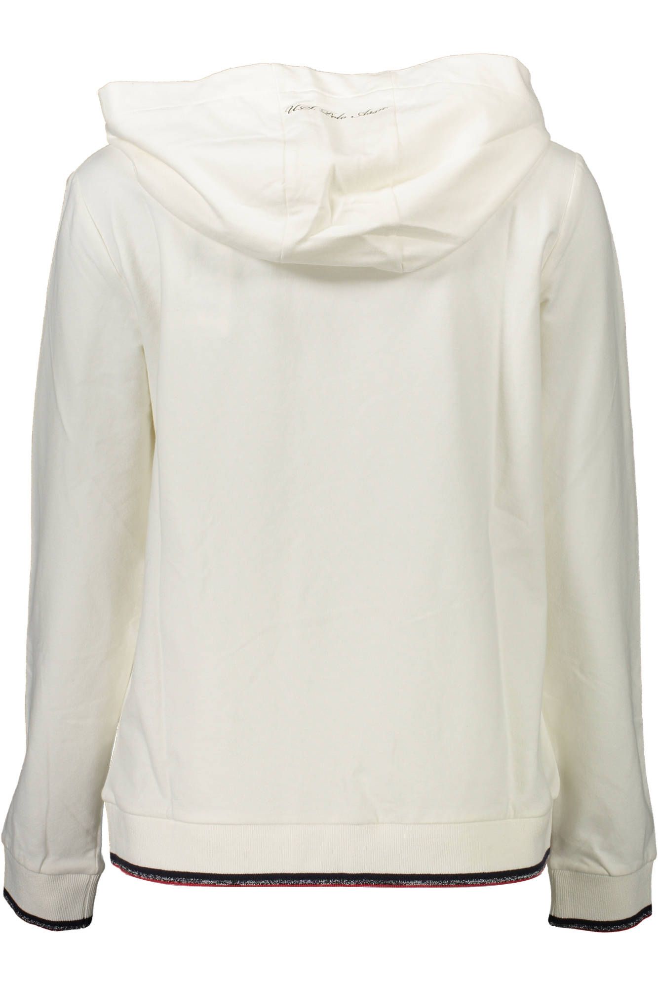 U.S. POLO ASSN. White Cotton Women Sweater