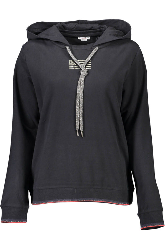 U.S. POLO ASSN. Black Cotton Women Sweater