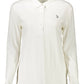 U.S. POLO ASSN. White Cotton Women Polo Shirt