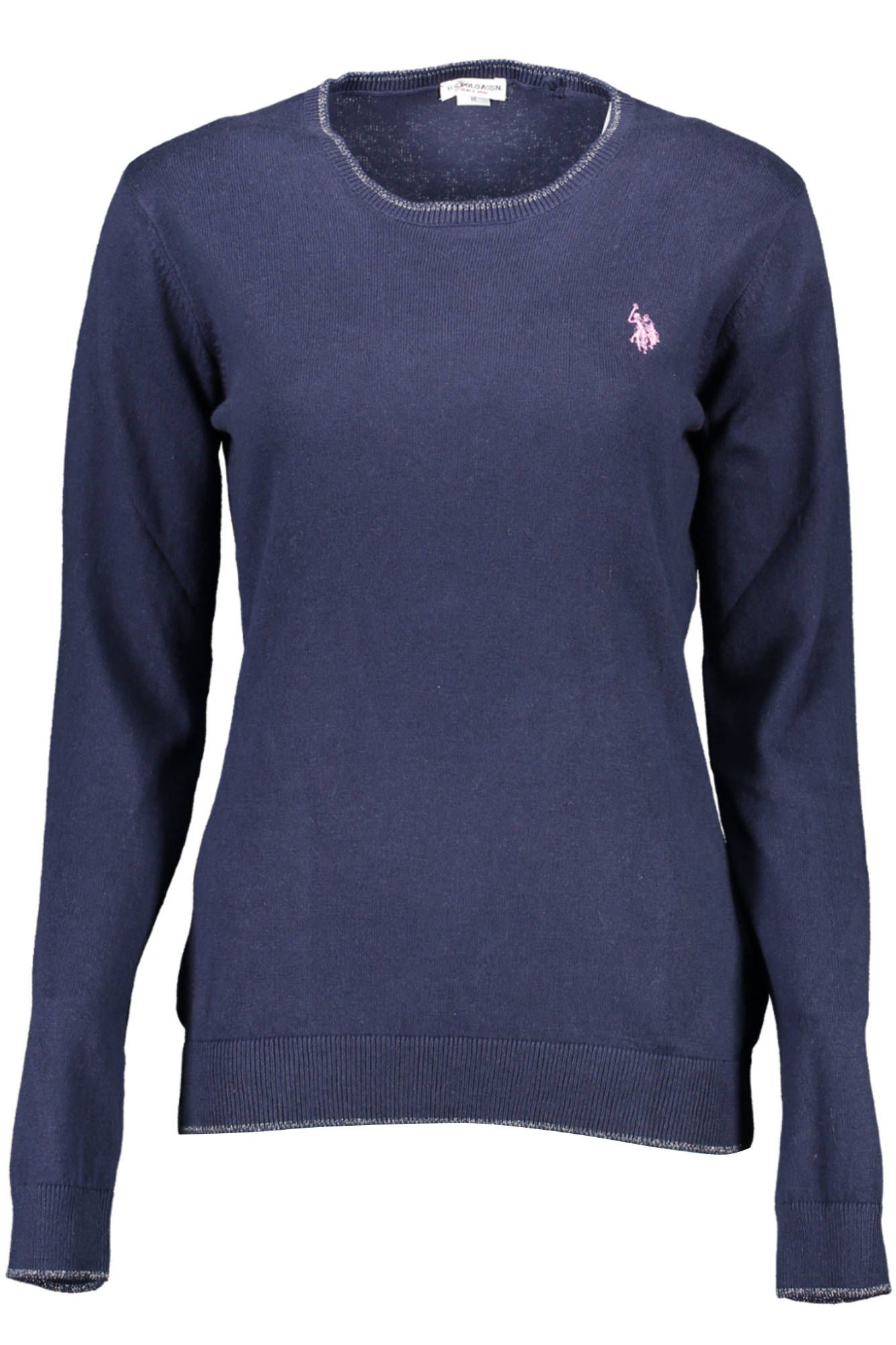 U.S. POLO ASSN. Blue Cotton Women Sweater