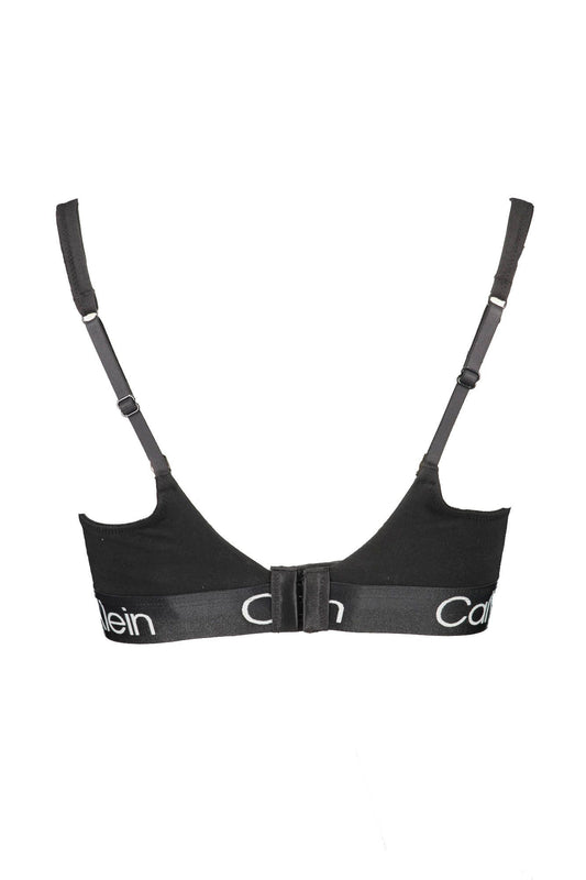 Calvin Klein Black Cotton Women Bralette