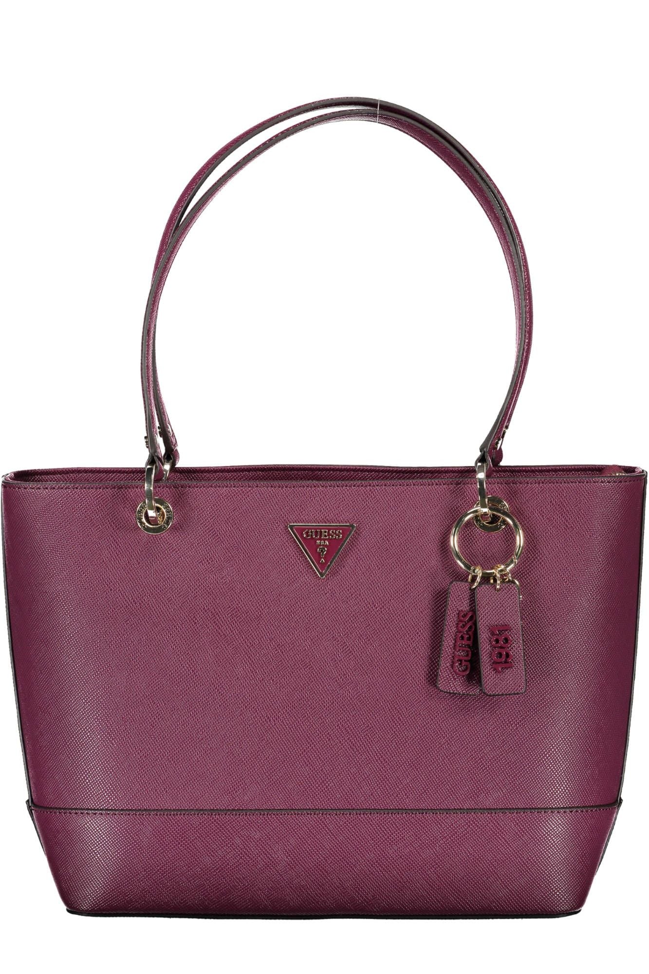 Guess Jeans Purple Polyurethane Women Handbag