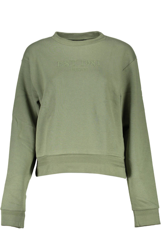 Guess Jeans Green Cotton Women Sweater