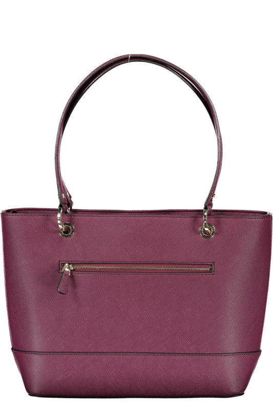 Guess Jeans Purple Polyurethane Women Handbag