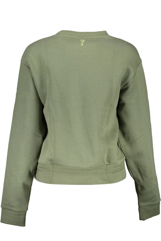 Guess Jeans Green Cotton Women Sweater