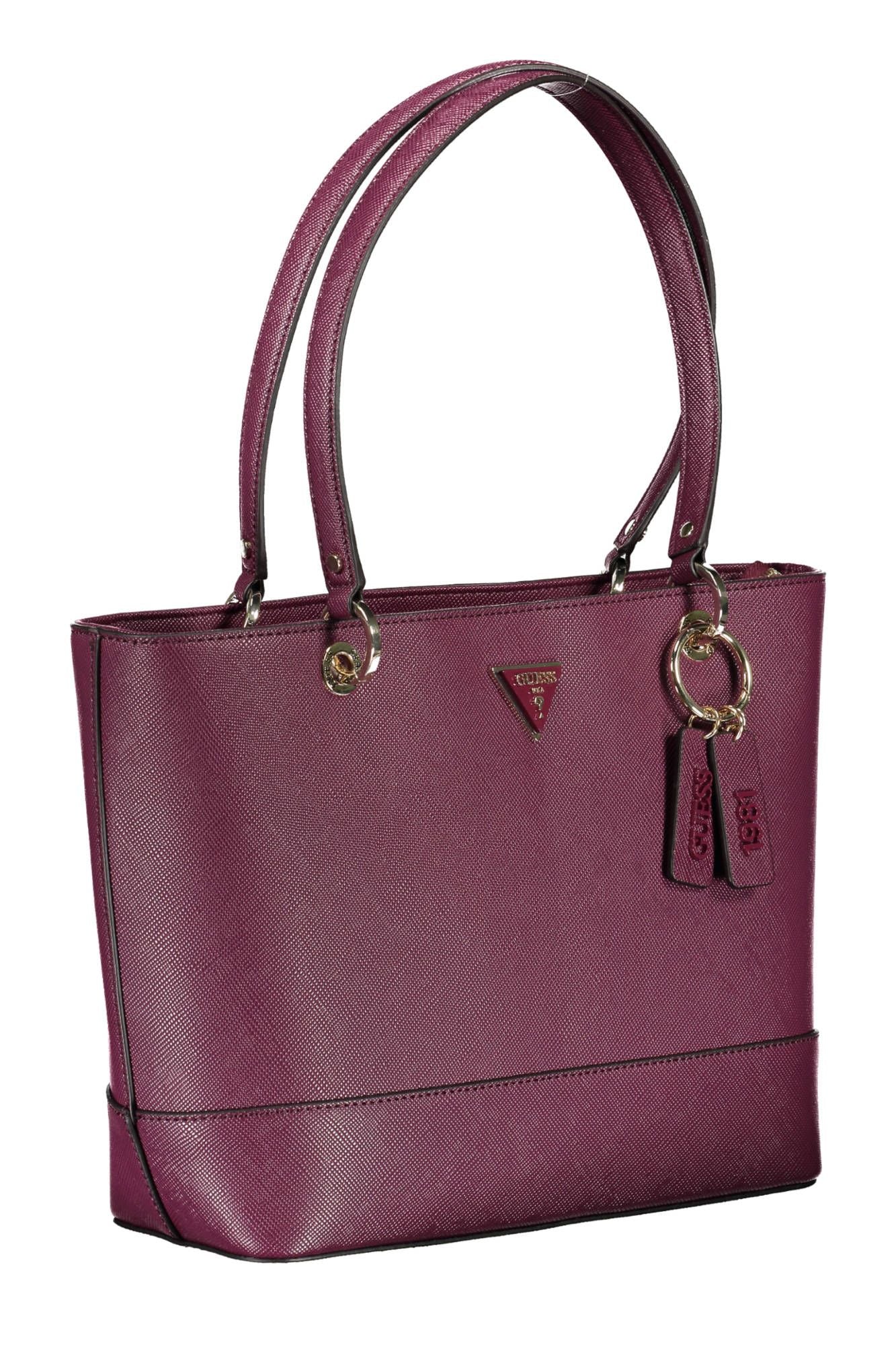 Guess Jeans Purple Polyurethane Women Handbag