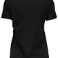 Guess Jeans Black Cotton Women T-Shirt