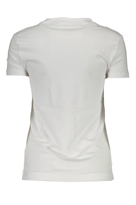 Guess Jeans White Cotton Women T-Shirt