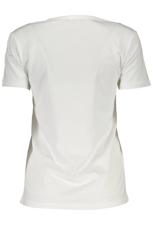 Cavalli Class White Cotton Women T-Shirt