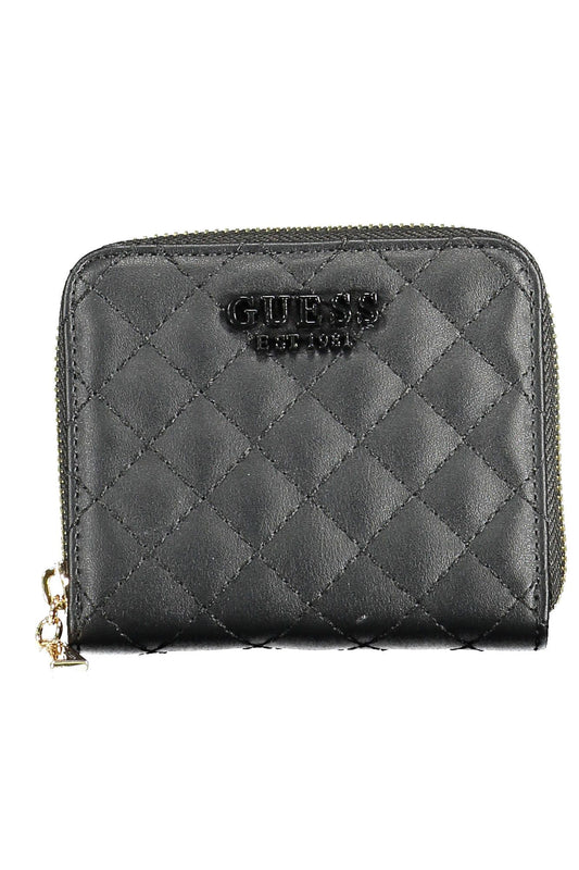 Guess Jeans Black Polyurethane Women Wallet