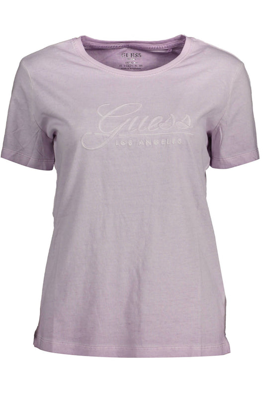 Guess Jeans Pink Cotton Women T-Shirt