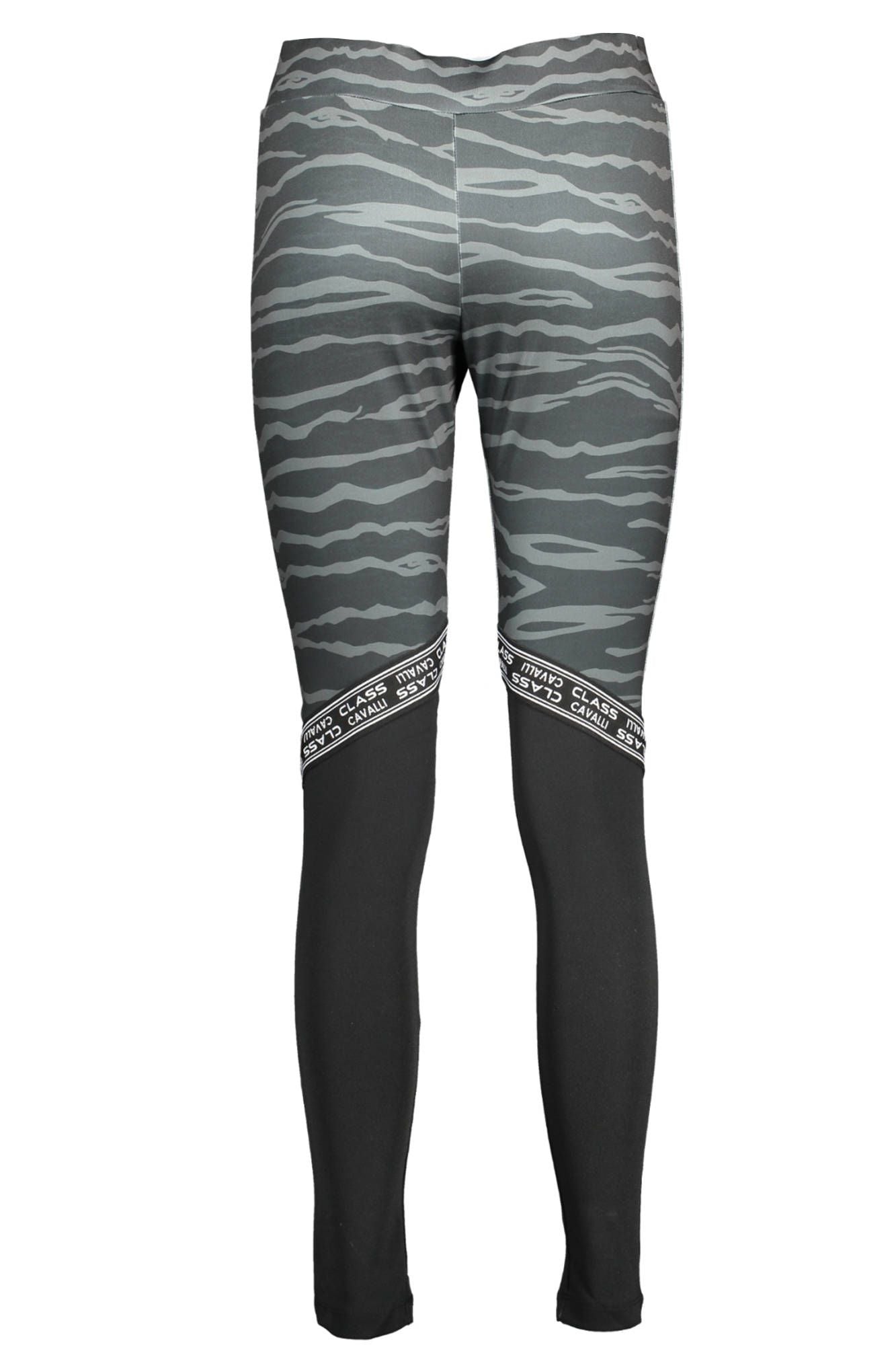 Cavalli Class Black Polyester Women Legging