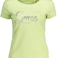 Guess Jeans Green Cotton Women TShirt