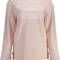 Plein Sport Pink Cotton Women Sweater