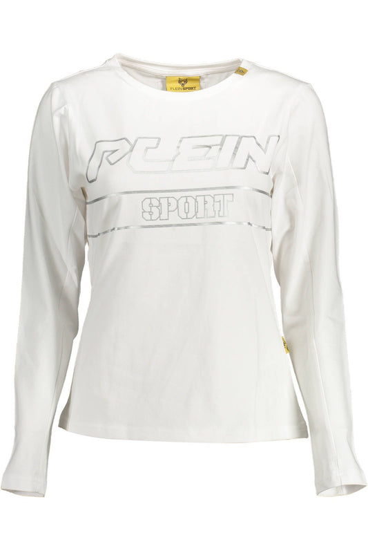 Plein Sport White Cotton Women T-Shirt