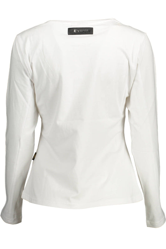 Plein Sport White Cotton Women T-Shirt