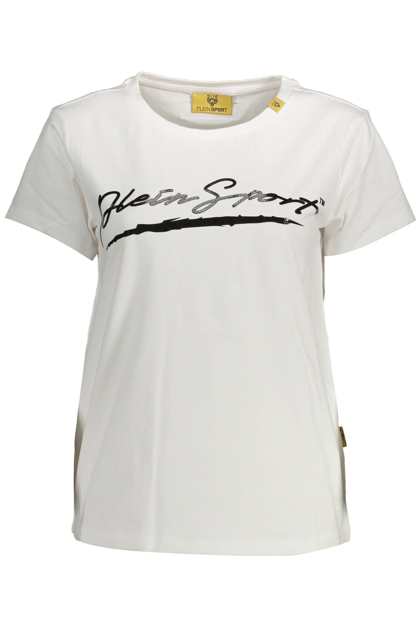 Plein Sport White Cotton Women T-Shirt