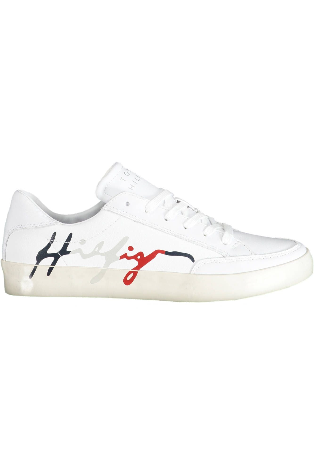 Tommy Hilfiger White Cotton Women Sneaker