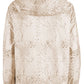 Yes Zee Beige Polyester Women Jacket