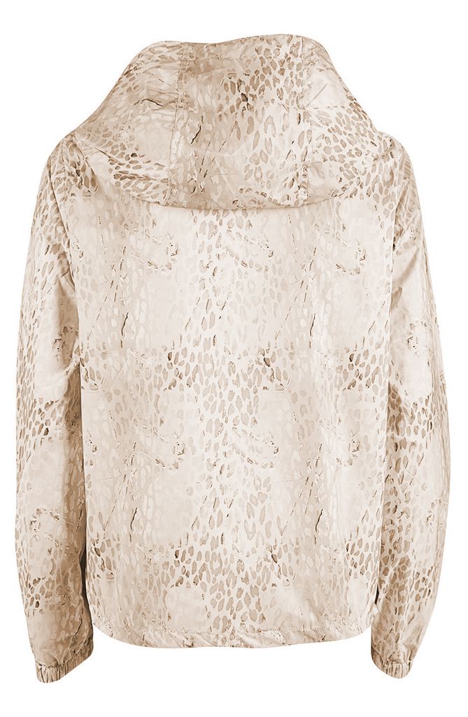 Yes Zee Beige Polyester Women Jacket