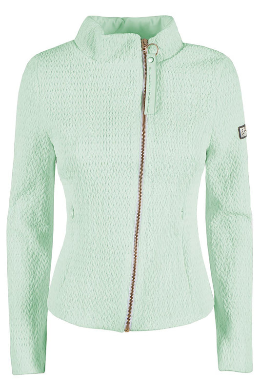 Yes Zee Green Nylon Women Jacket