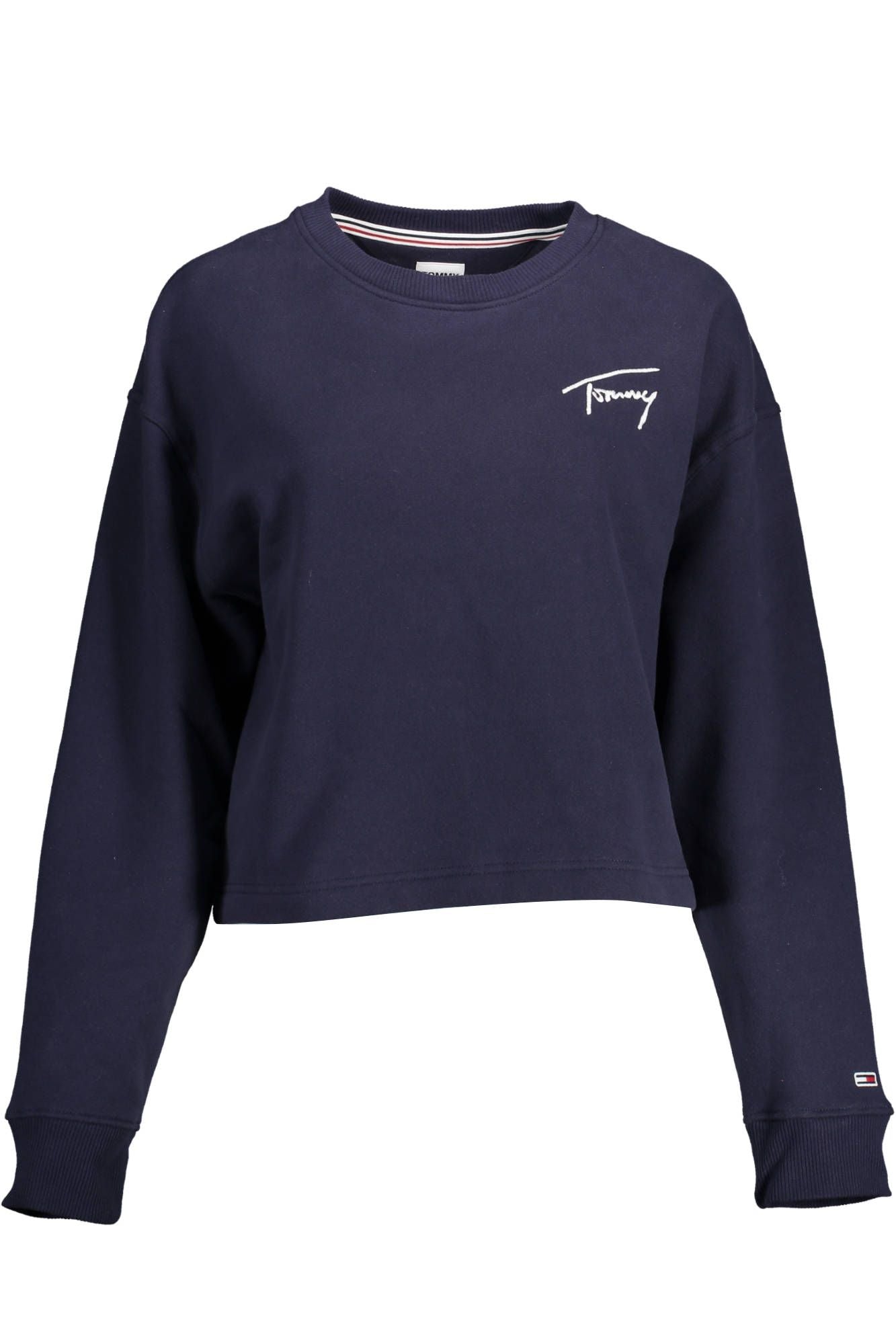 Tommy Hilfiger Blue Cotton Women Sweater