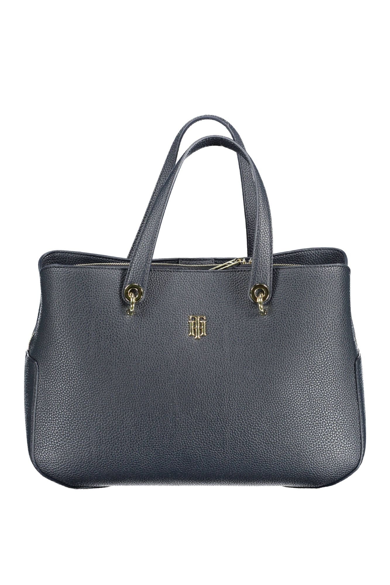 Tommy Hilfiger Blue Polyurethane Women Handbag