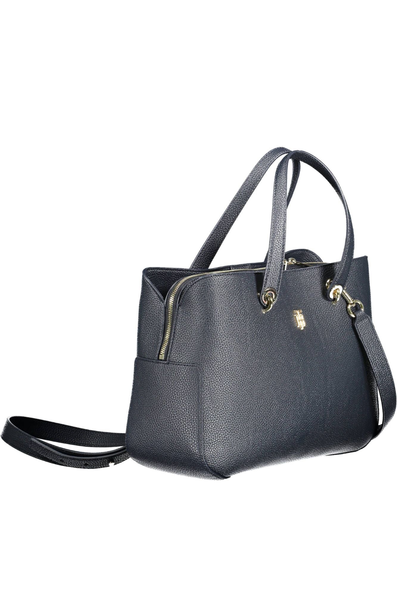 Tommy Hilfiger Blue Polyurethane Women Handbag