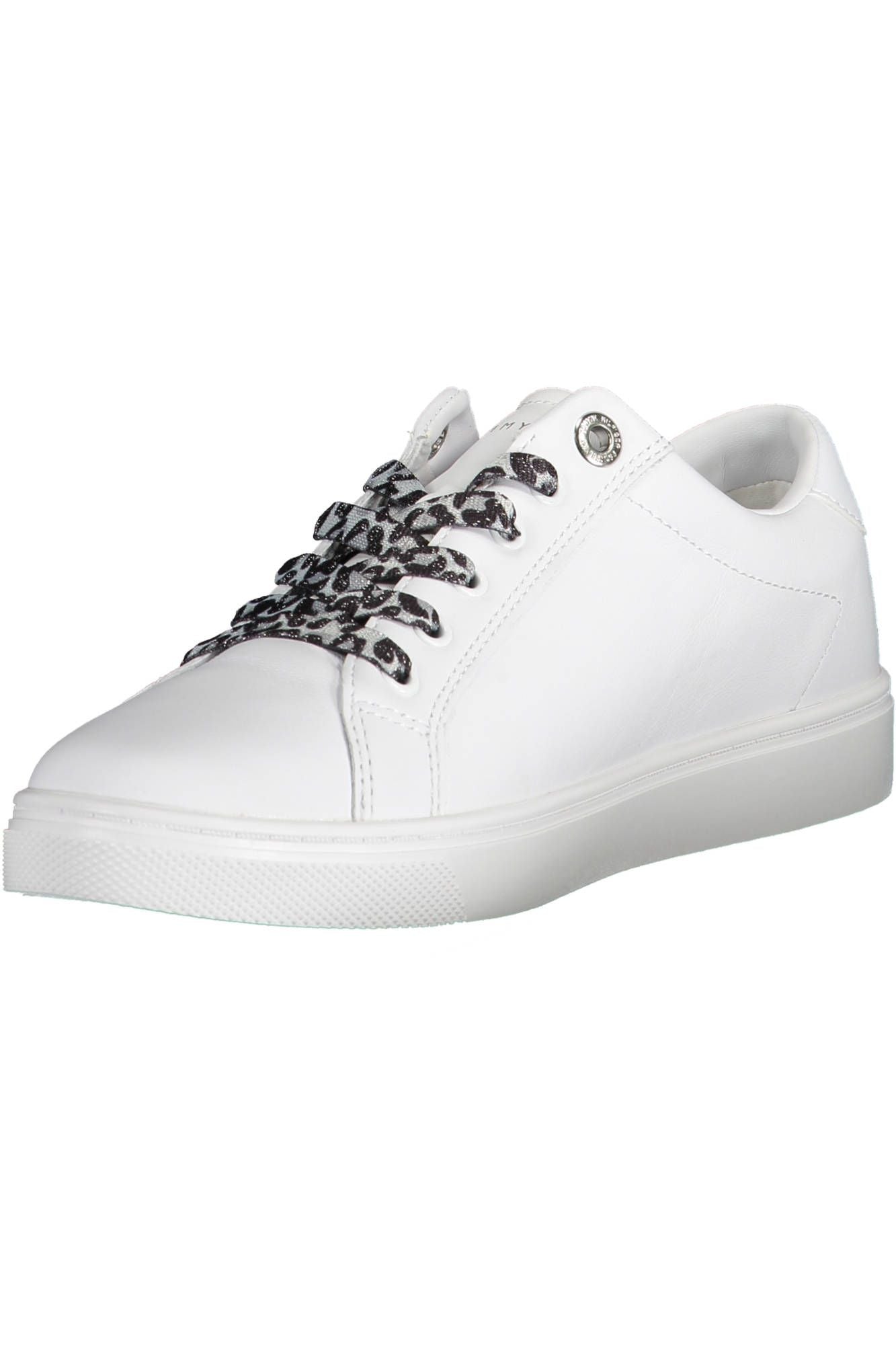 Tommy Hilfiger White Polyester Women Sneaker