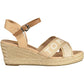 Tommy Hilfiger Beige Polyester Women Sandal