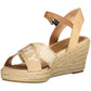 Tommy Hilfiger Beige Polyester Women Sandal