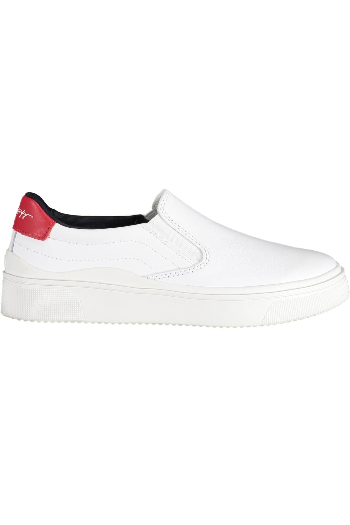 Tommy Hilfiger White Polyester Women Sneaker