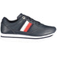 Tommy Hilfiger Blue Leather Women Sneaker