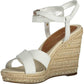 Tommy Hilfiger White Polyester Women Sandal