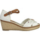 Tommy Hilfiger White Cotton Women Sandal