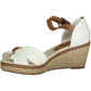 Tommy Hilfiger White Cotton Women Sandal