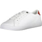 Tommy Hilfiger White Polyester Women Sneaker