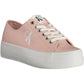 Calvin Klein Pink Cotton Women Sneaker