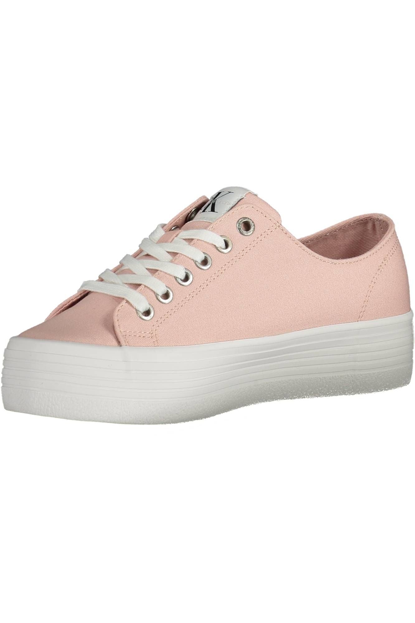 Calvin Klein Pink Cotton Women Sneaker