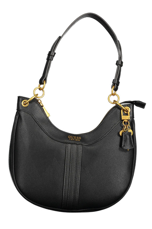 Guess Jeans Black Polyurethane Women Handbag