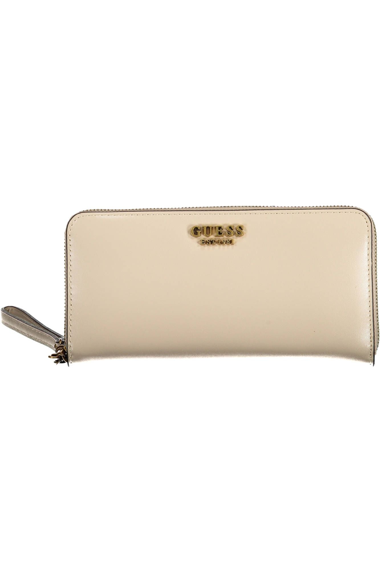 Guess Jeans Beige Polyurethane Women Wallet