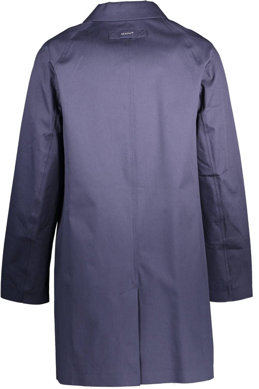 Gant Blue Cotton Women Coat