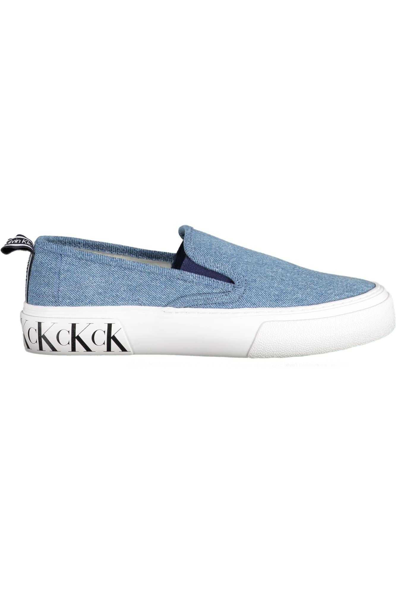 Calvin Klein Light Blue Cotton Women Sneaker