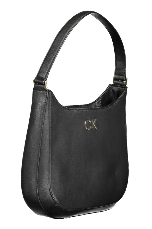 Calvin Klein Black Polyester Women Handbag