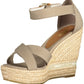 U.S. POLO ASSN. Beige Cotton Women Sandal