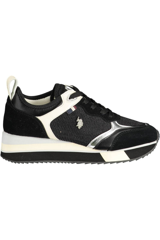 U.S. POLO ASSN. Black Polyester Women Sneaker