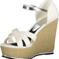 U.S. POLO ASSN. White Cotton Women Sandal