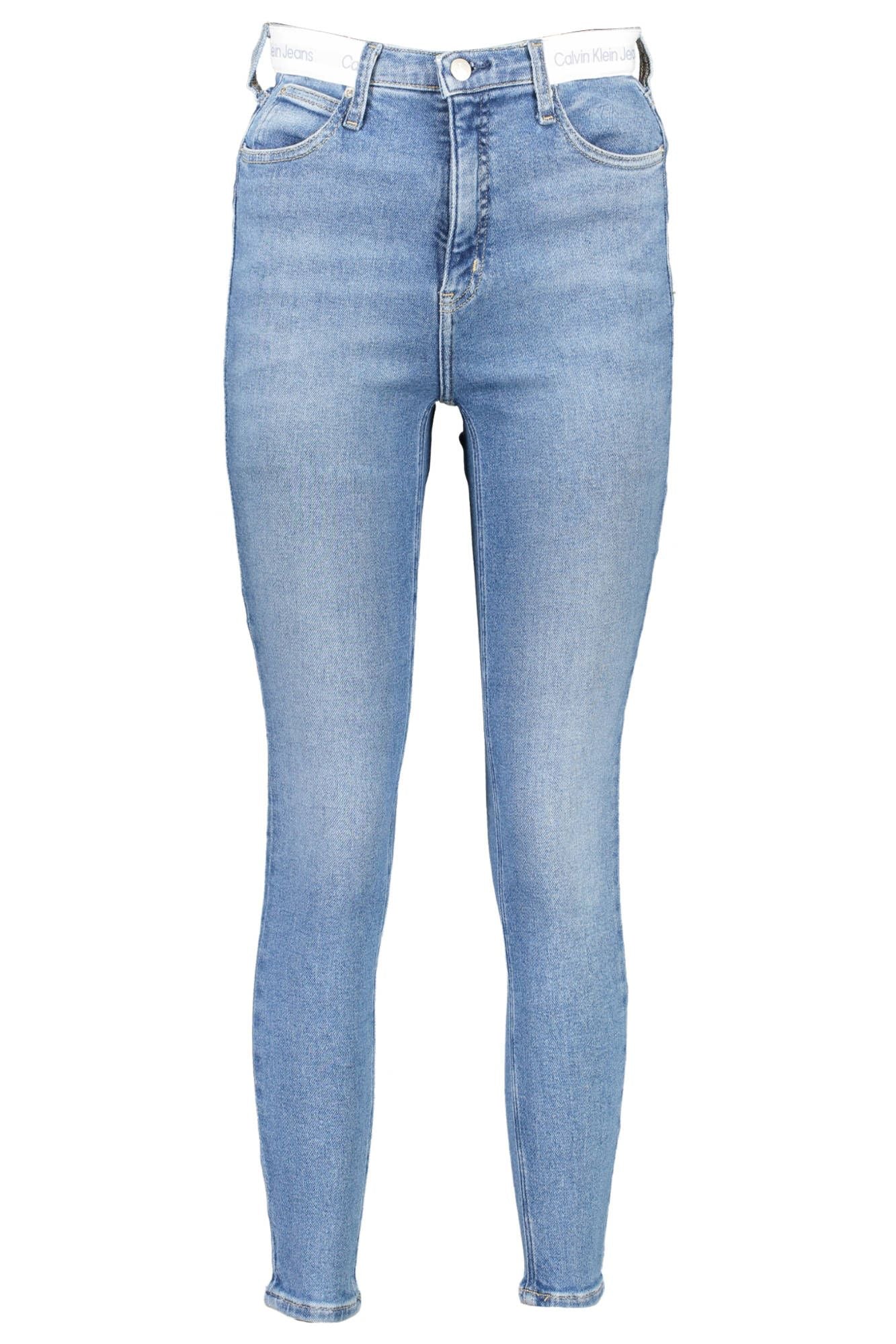 Calvin Klein Light Blue Cotton Women Jeans