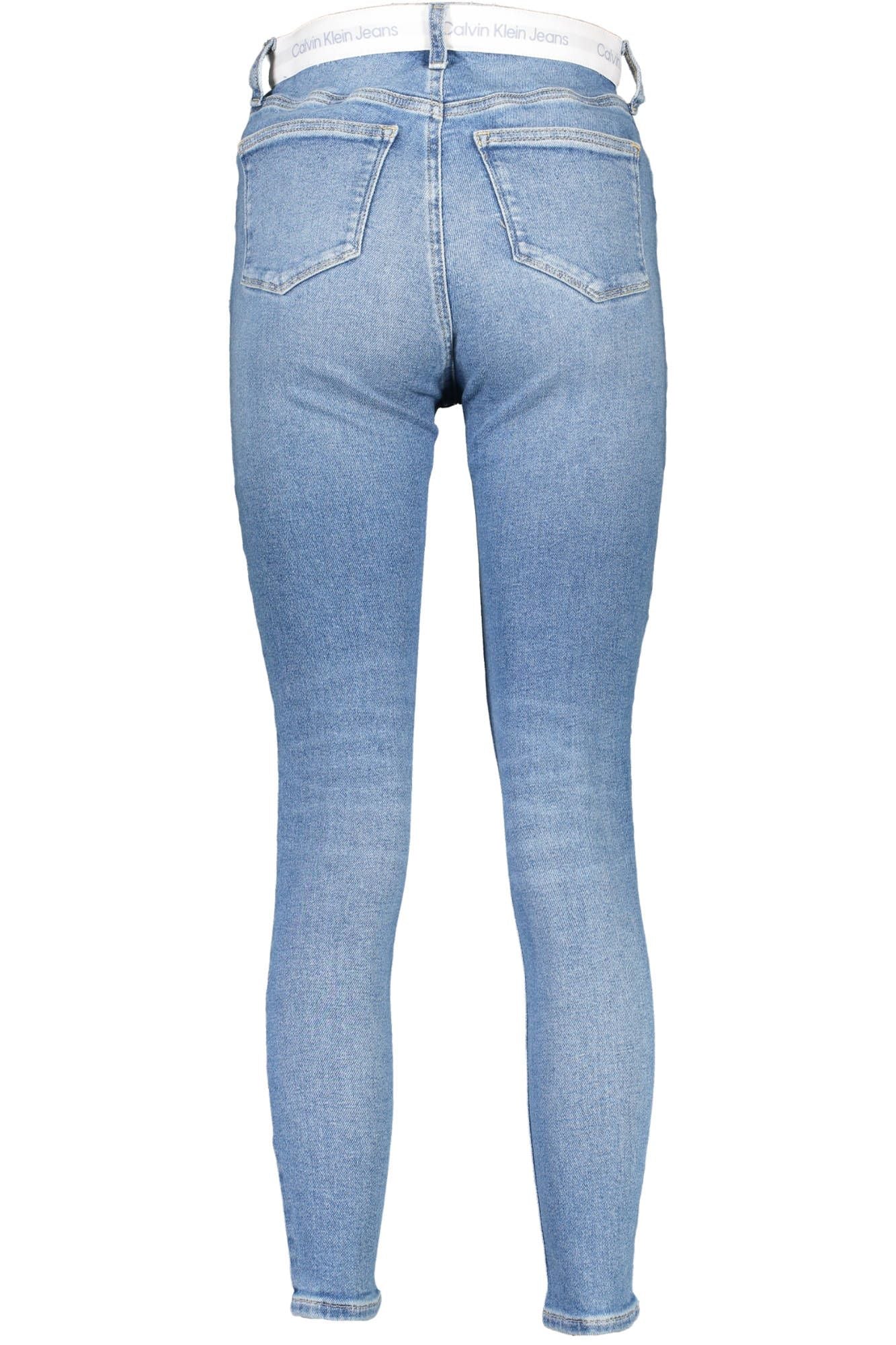 Calvin Klein Light Blue Cotton Women Jeans