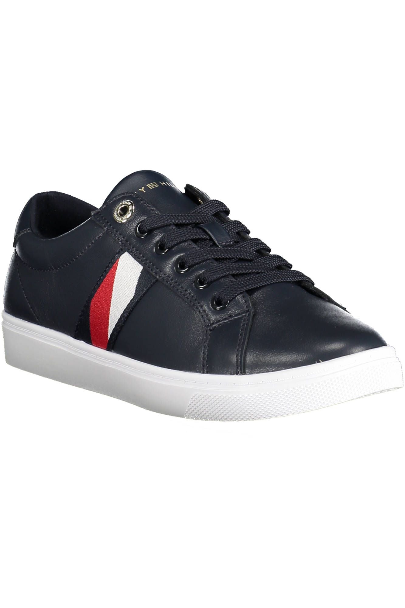 Tommy Hilfiger Blue Polyester Women Sneaker